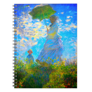 Monet Woman with a Parasol Notebook