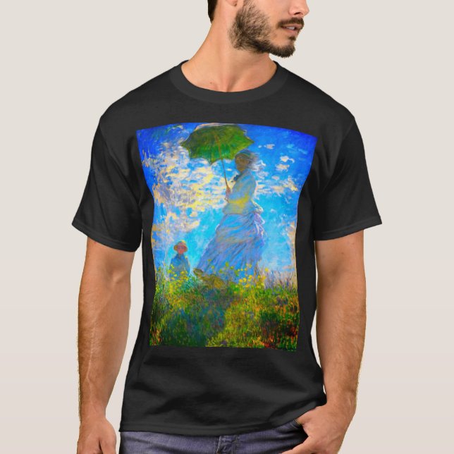 Monet Woman with a Parasol T-Shirt (Front)