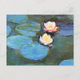 Monet's famous Water Lilies, 1897-1899, Postcard