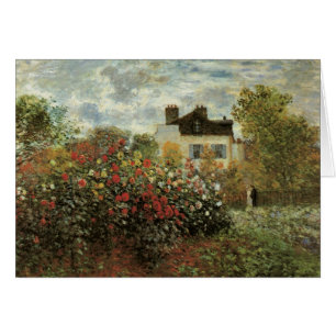 Monet's Garden at Argenteuil by Claude Monet