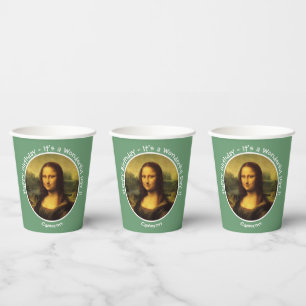 Monet's Japanese Footbridge Party Collection Paper Cups