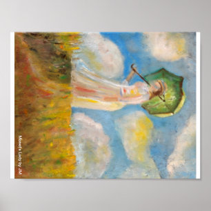 Monet's Lady Print
