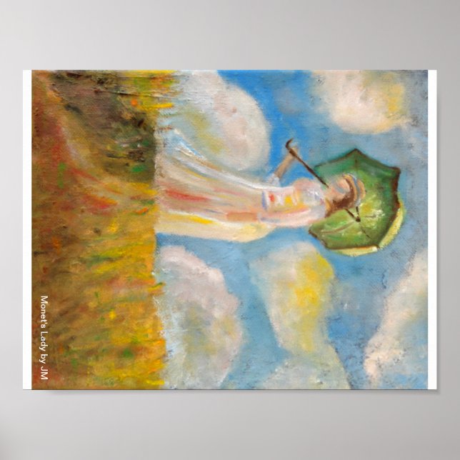 Monet's Lady Print (Front)