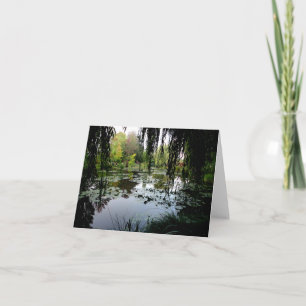 Monet's Lily Pond, Giverny, France Note Card