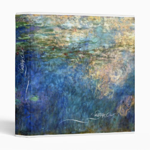 Monet's Waterlilies Binder