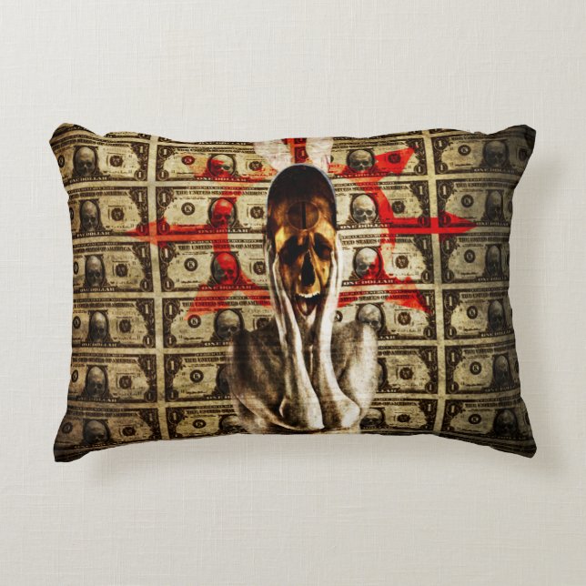 money 2013 accent pillow (Front)