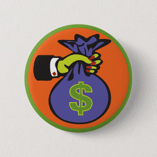 Money 2 Inch Round Button