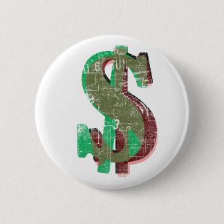 Money 2 Inch Round Button