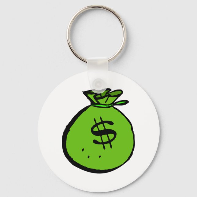 Money Bag Keychain (Front)