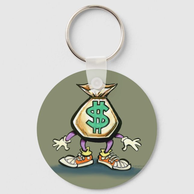 Money Bag Keychain (Front)