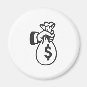 Money Bag Magnet