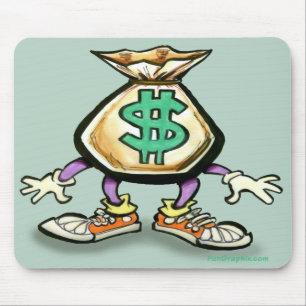 Money Bag Mouse Pad