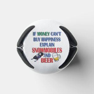 Money-Beer-Snowmobile Can Cooler