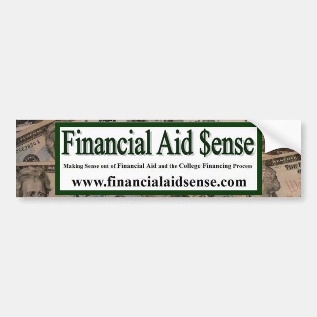 Money Bumper Sticker (Front)