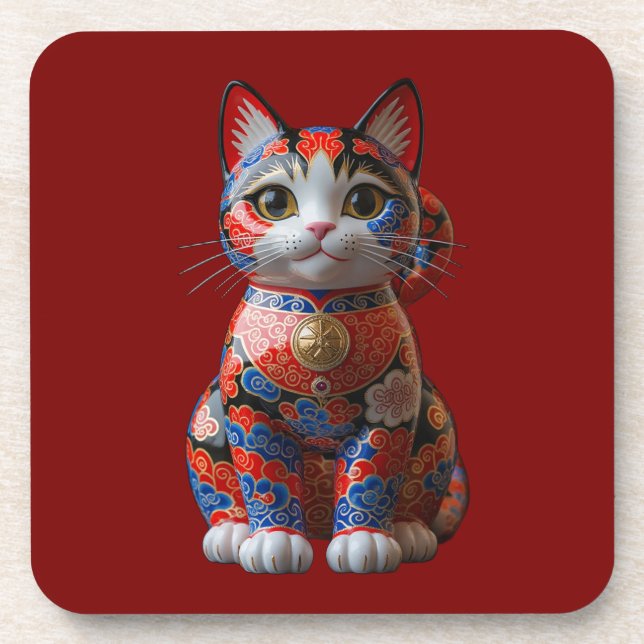 Money cat coaster (Front)