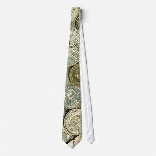 Money: Coins (pattern) Tie