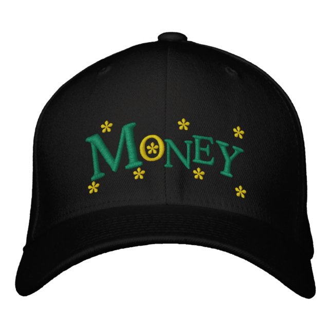 MONEY EMBROIDERED HAT (Front)