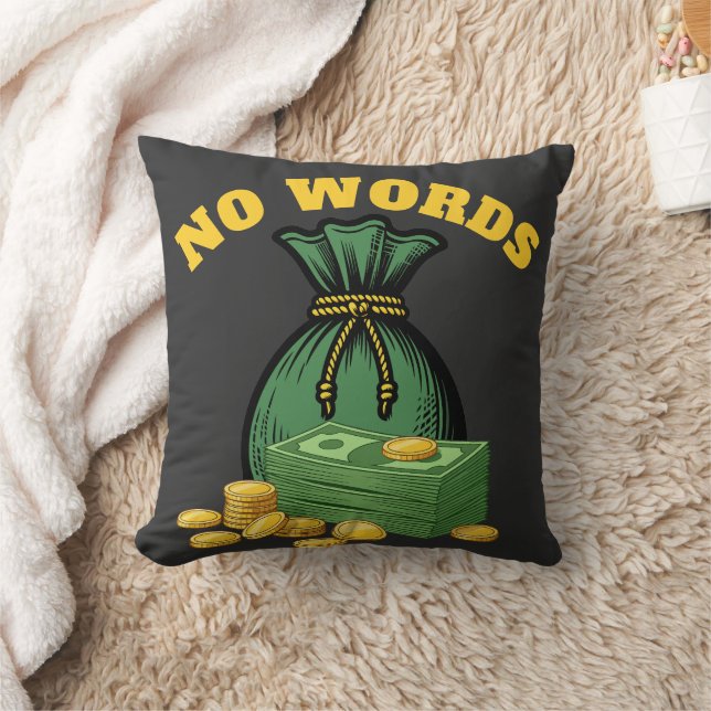 money heist - money icon- no words throw pillow (Blanket)