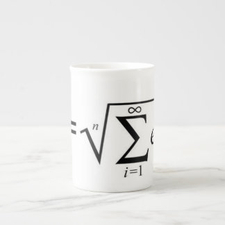 Money Is The Root Of All Evil Bone China Mug