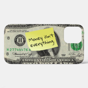 Money isn't Everything/Post-it/US 2 Dollar Bill iPhone 12 Pro Case