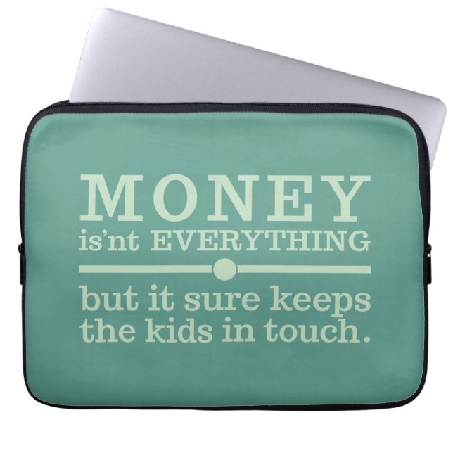 MONEY laptop sleeves (Front)