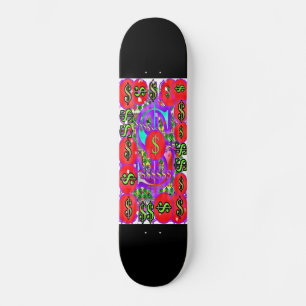 Money Logo Black  Skateboard