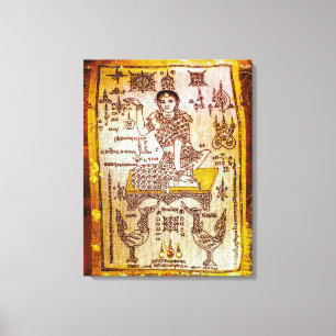 Money Luck Goddess Canvas Print