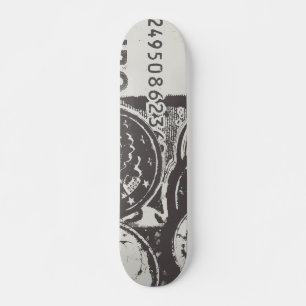 Money makes the world go round skateboard