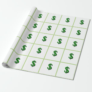 Money Makes The World Go Round Wrapping Paper