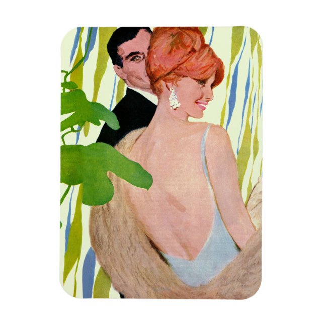 Money On Her Mind Magnet (Vertical)