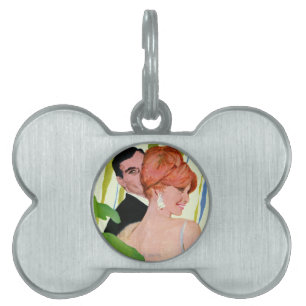 Money On Her Mind Pet Name Tag