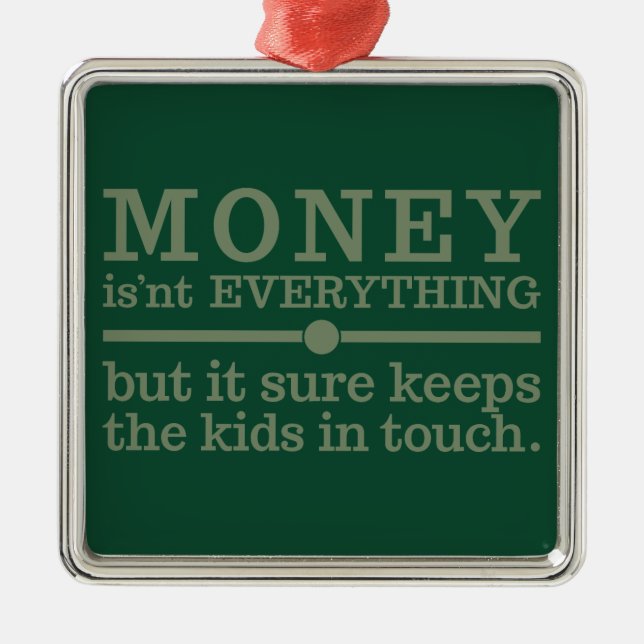 MONEY ornament (Front)