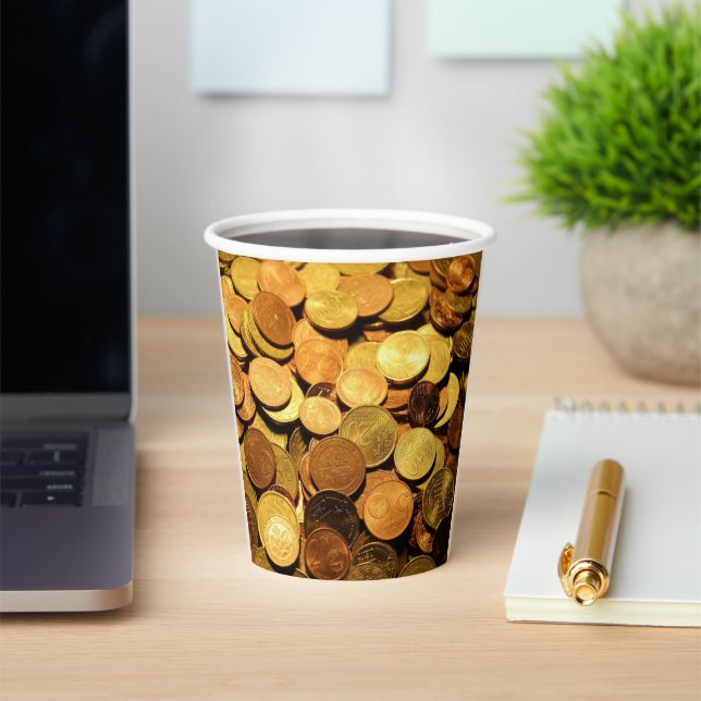 Money Paper Cups (Insitu)