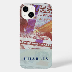 Money Phone Personalized Name iPhone 14 Came Case-Mate iPhone 14 Case