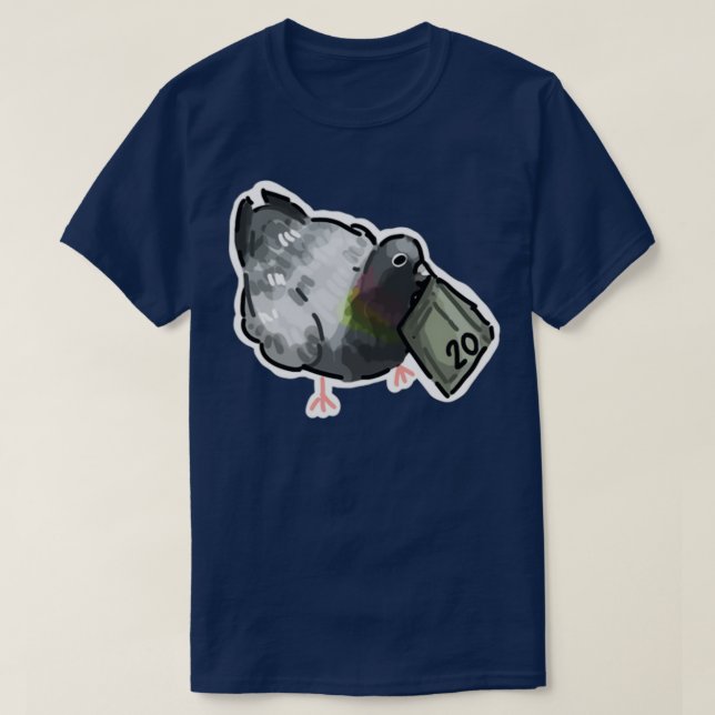 Money pigeon 2 T-Shirt (Design Front)