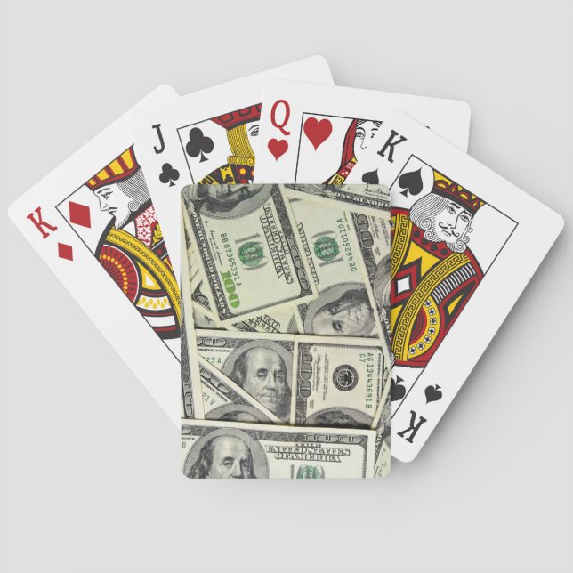 Money playing cards (Back)