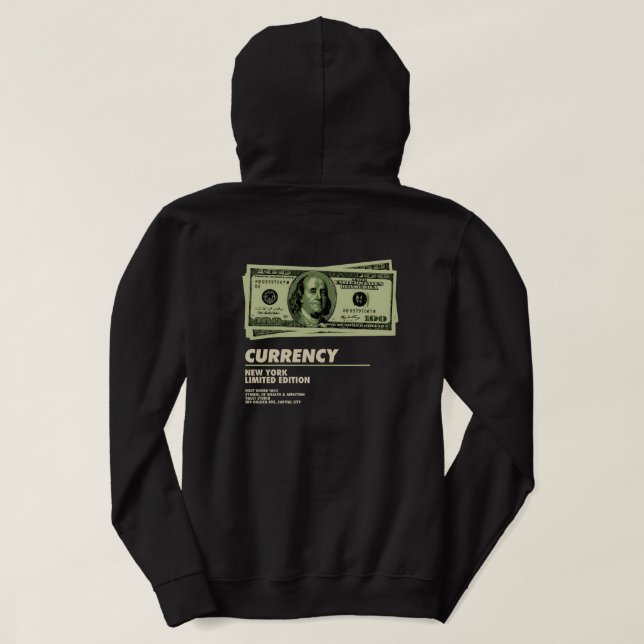 Money Streetwear Pullover with Dollar Design (Design dos)