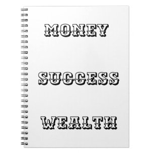 Money Success Wealth Notebook