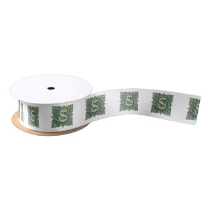 Money Symbol Ornament Satin Ribbon