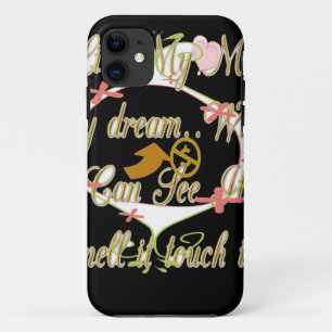Money talks in my dreams and I love it.png iPhone 11 Case