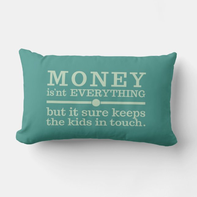 MONEY throw pillow (Front)