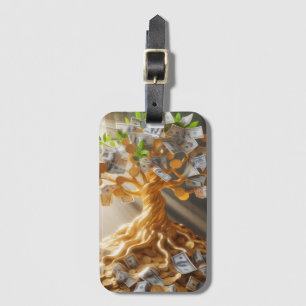 Money Tree  Luggage Tag