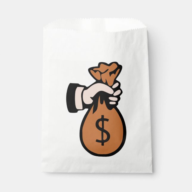 MONEYBAGS FAVOUR BAG (Front)
