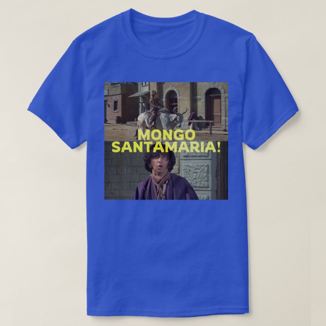 Mongo SANTAMARIA T-Shirt (Design Front)