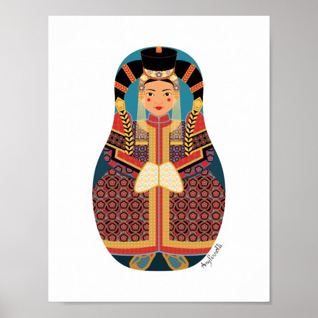 Mongol Matryoshka Poster (Front)