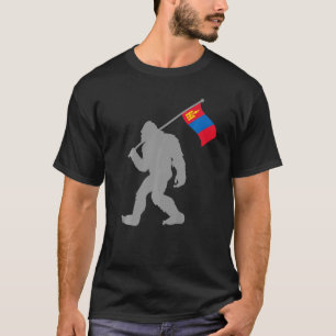 Mongol Or Mongolian Flag On Mongolia Flag T-Shirt