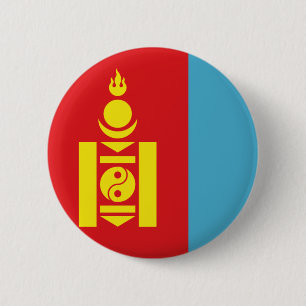 mongolia 2 inch round button