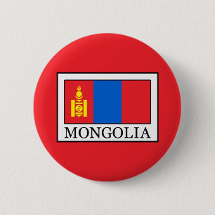 Mongolia 2 Inch Round Button