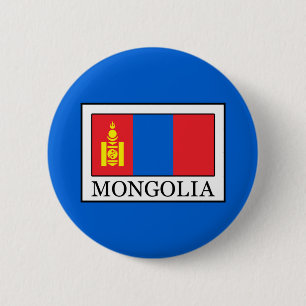 Mongolia 2 Inch Round Button