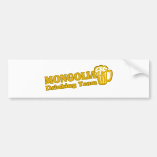 MONGOLIA BUMPER STICKER